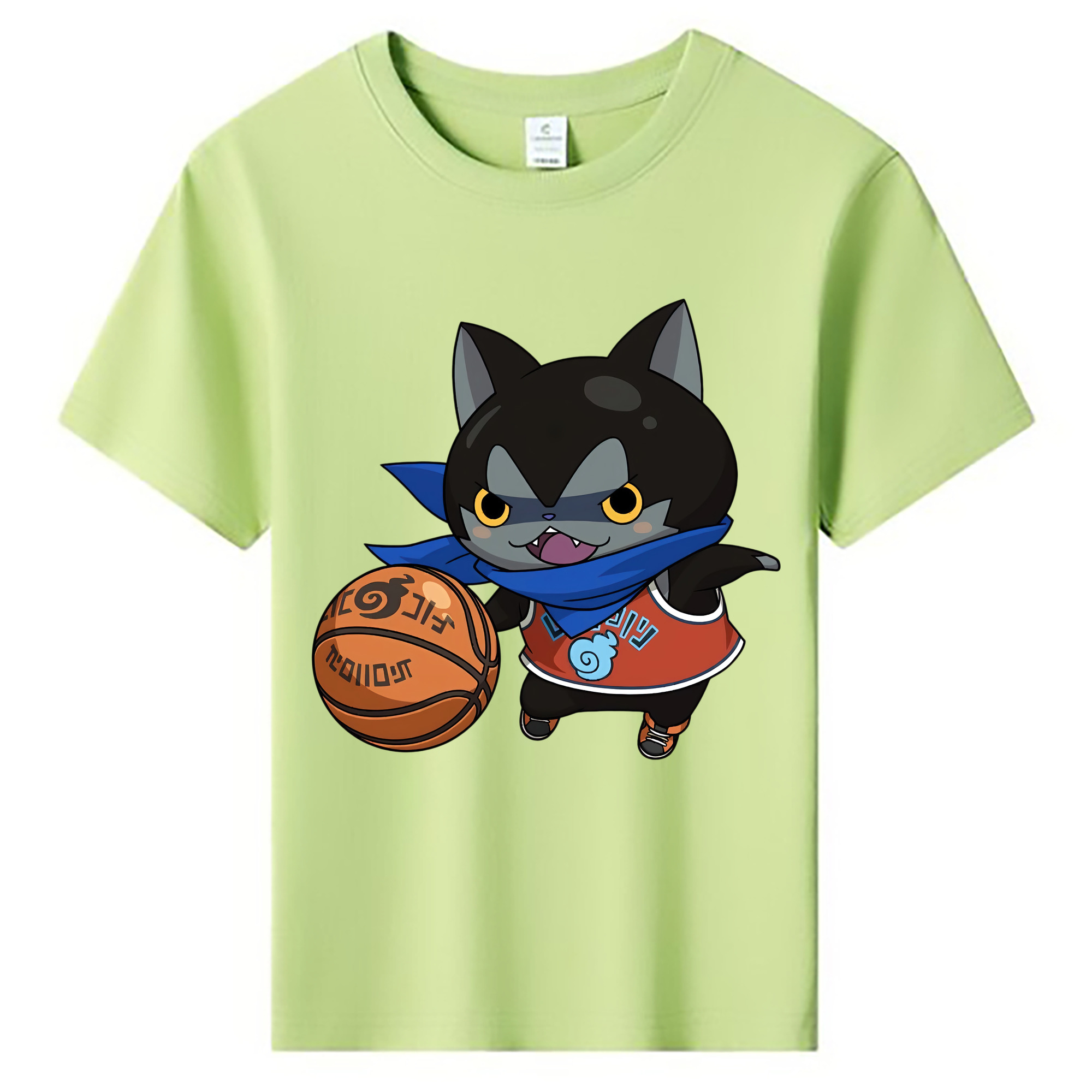 （画像用） 妖怪ウォッチ Yo-kai Watch 綿100％キッズTシャツ（フロントプリント）